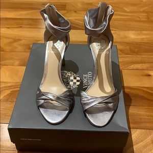 Vince Camuto Silver heels